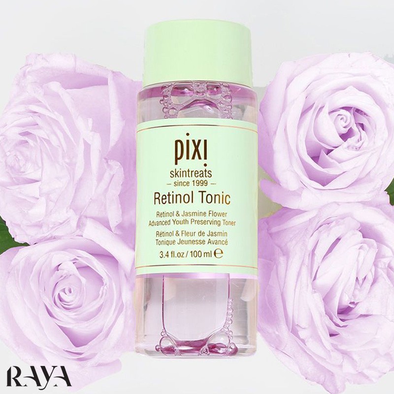 تونر رتینول پیکسی حجم 100 میل | جوانساز و شفاف کننده پوست Pixi Retinol Tonic